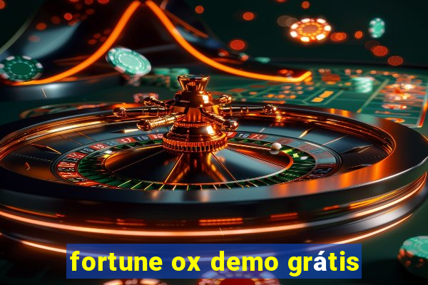 fortune ox demo grátis