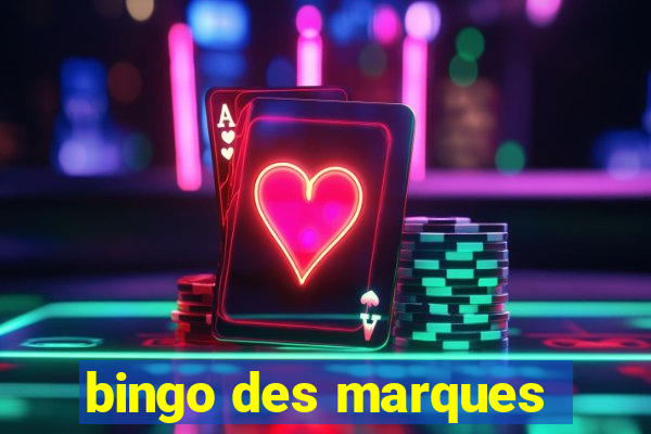 bingo des marques