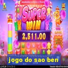 jogo do sao ben