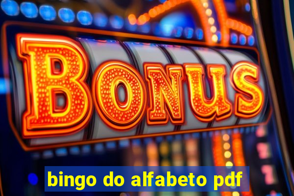 bingo do alfabeto pdf