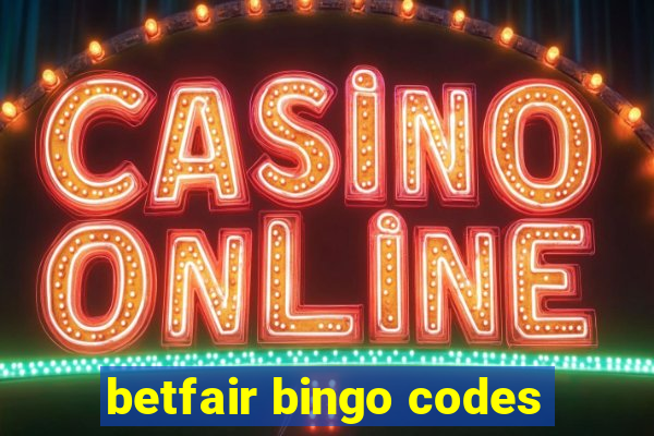 betfair bingo codes