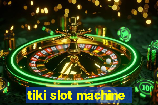 tiki slot machine