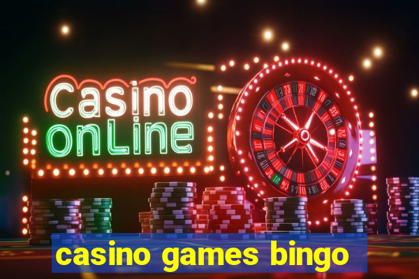 casino games bingo