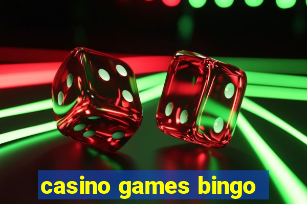 casino games bingo