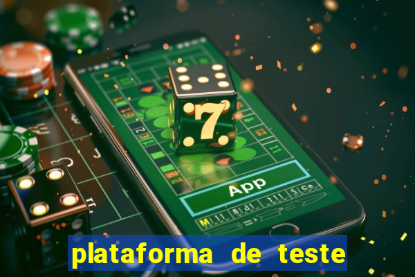 plataforma de teste pg demo