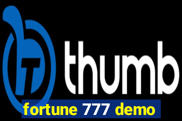 fortune 777 demo