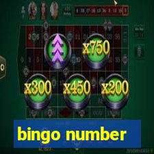 bingo number