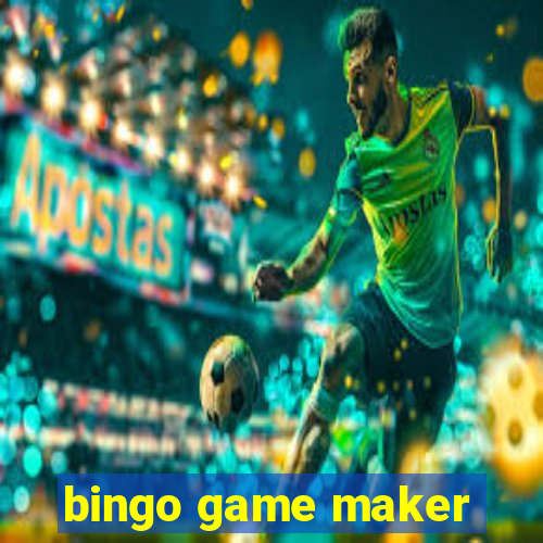 bingo game maker