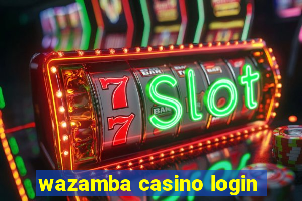 wazamba casino login