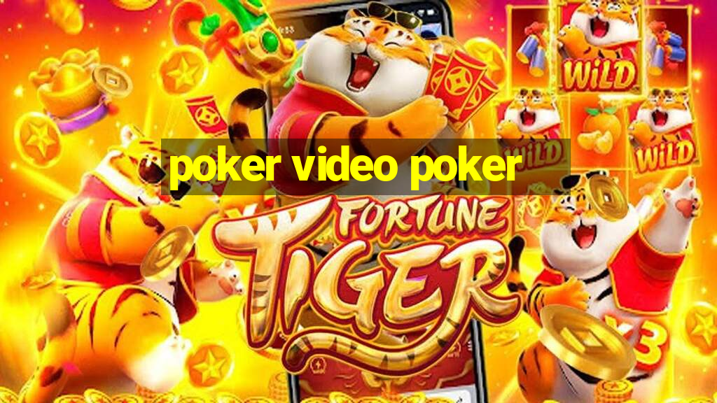 poker video poker