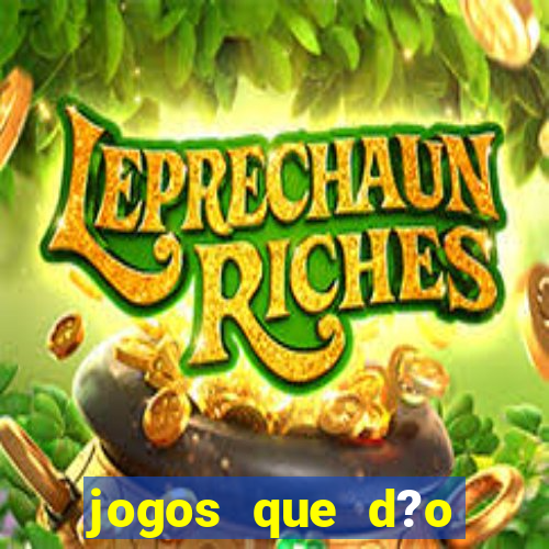 jogos que d?o dinheiro sem depósito