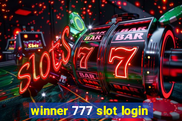 winner 777 slot login