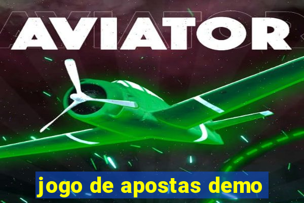 jogo de apostas demo