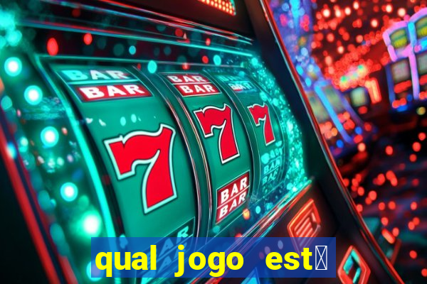 qual jogo est谩 pagando hoje