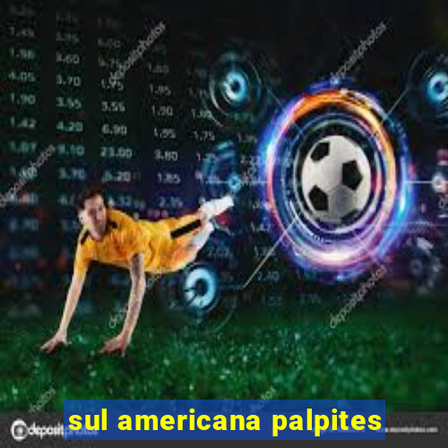 sul americana palpites