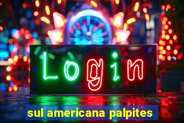 sul americana palpites