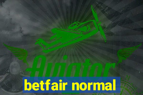 betfair normal