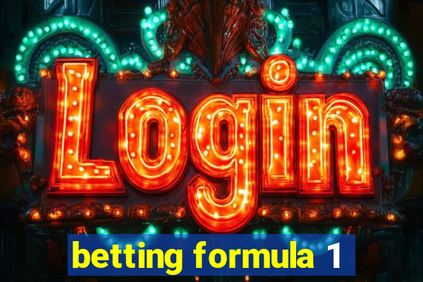 betting formula 1