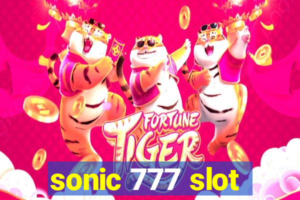 sonic 777 slot