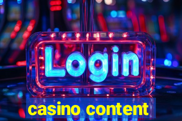 casino content