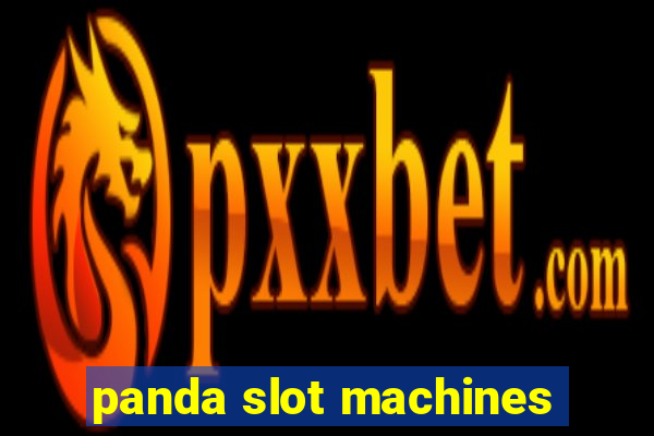 panda slot machines