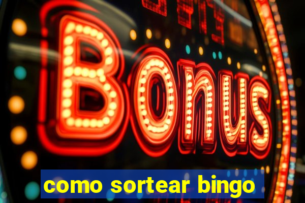 como sortear bingo