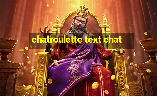 chatroulette text chat