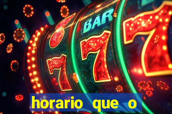 horario que o fortune mouse paga