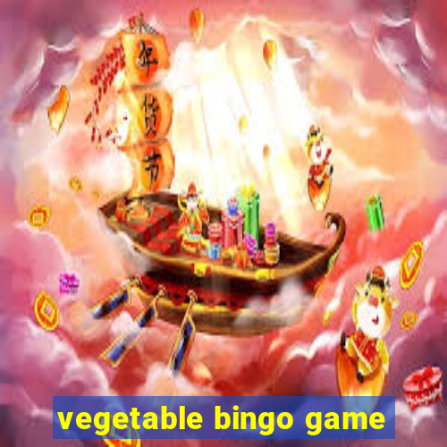 vegetable bingo game