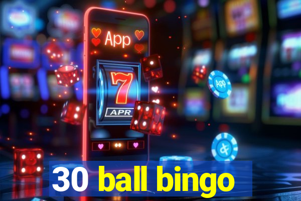 30 ball bingo