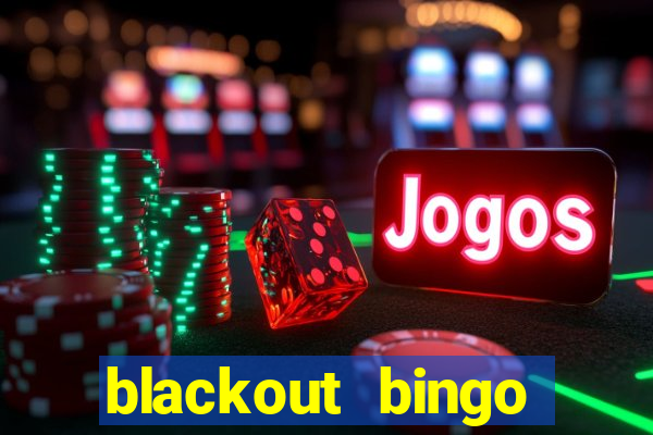 blackout bingo promo code