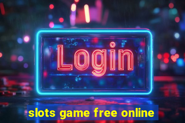 slots game free online