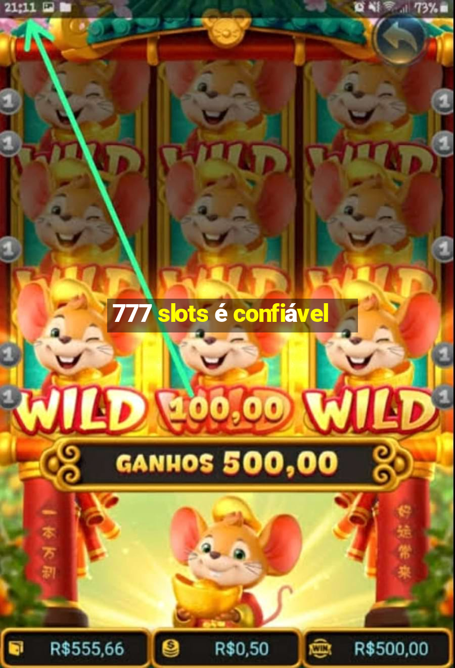 777 slots é confiável