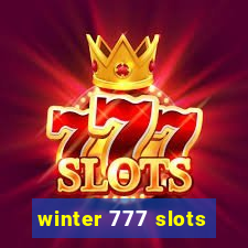 winter 777 slots