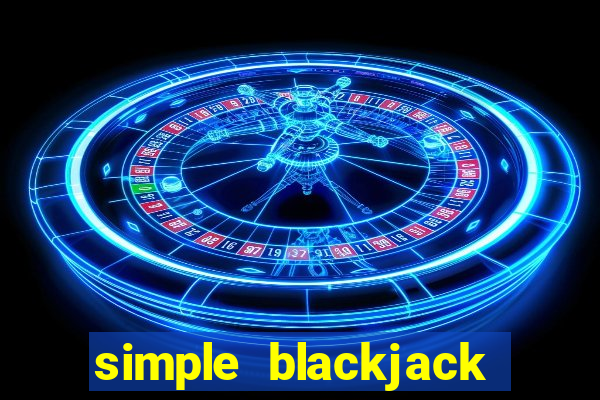 simple blackjack java code