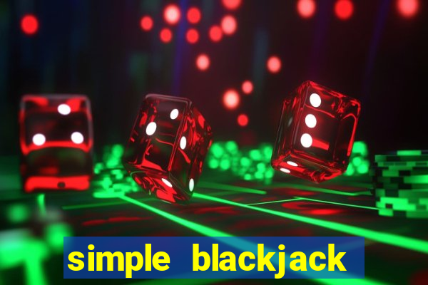 simple blackjack java code