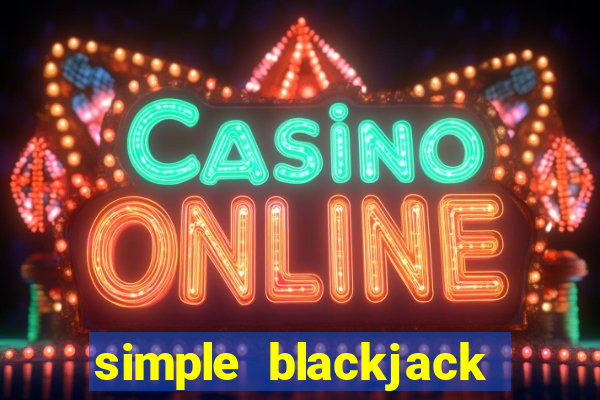 simple blackjack java code