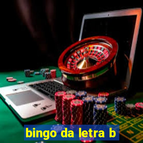 bingo da letra b