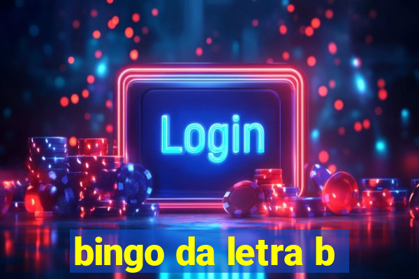 bingo da letra b