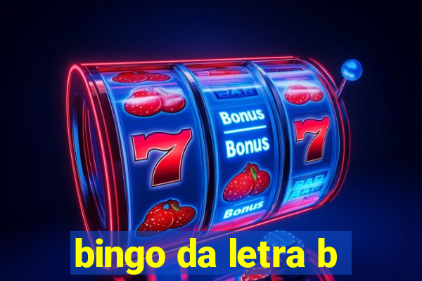 bingo da letra b