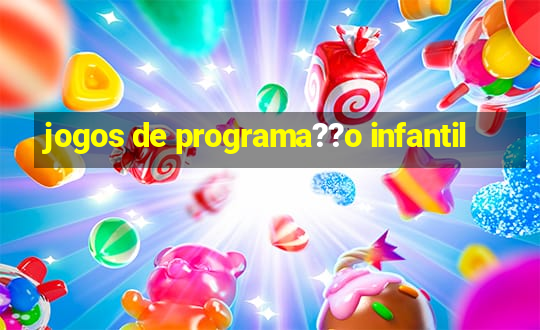 jogos de programa??o infantil