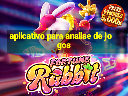 aplicativo para analise de jogos