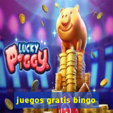 juegos gratis bingo