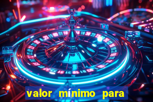 valor mínimo para jogar no tigrinho