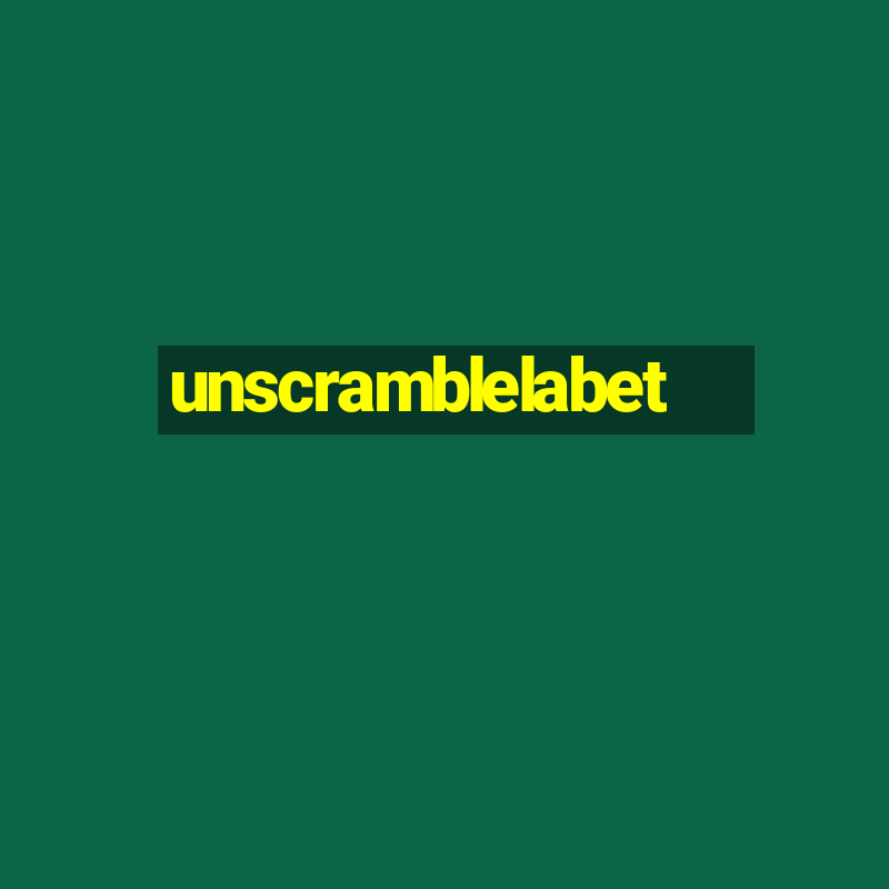 unscramblelabet