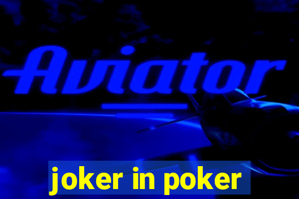 joker in poker