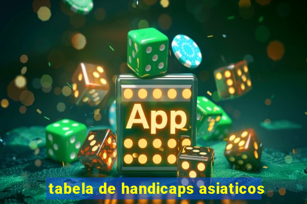 tabela de handicaps asiaticos