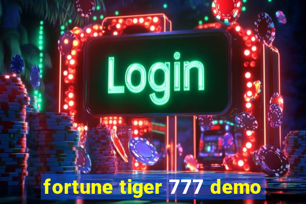 fortune tiger 777 demo