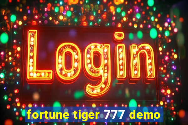 fortune tiger 777 demo