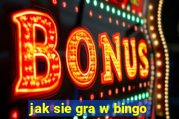 jak sie gra w bingo